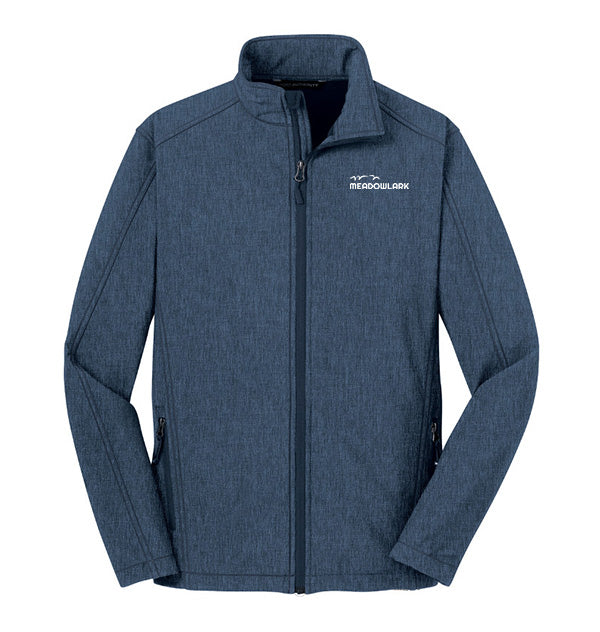 Port Authority® Heather Core Soft Shell Jacket
