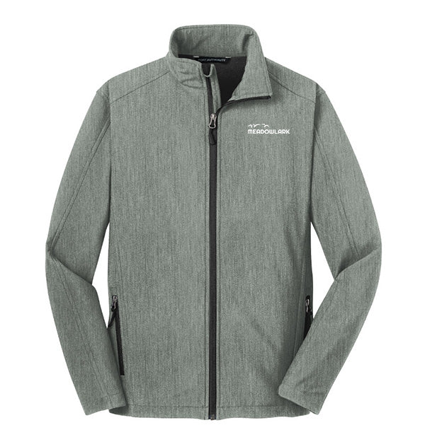 Port Authority® Heather Core Soft Shell Jacket