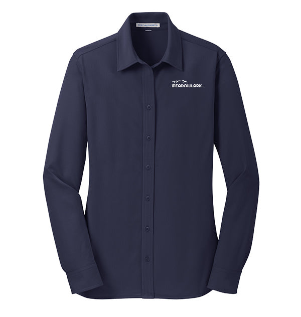 Port Authority® Ladies Dimension Knit Dress Shirt