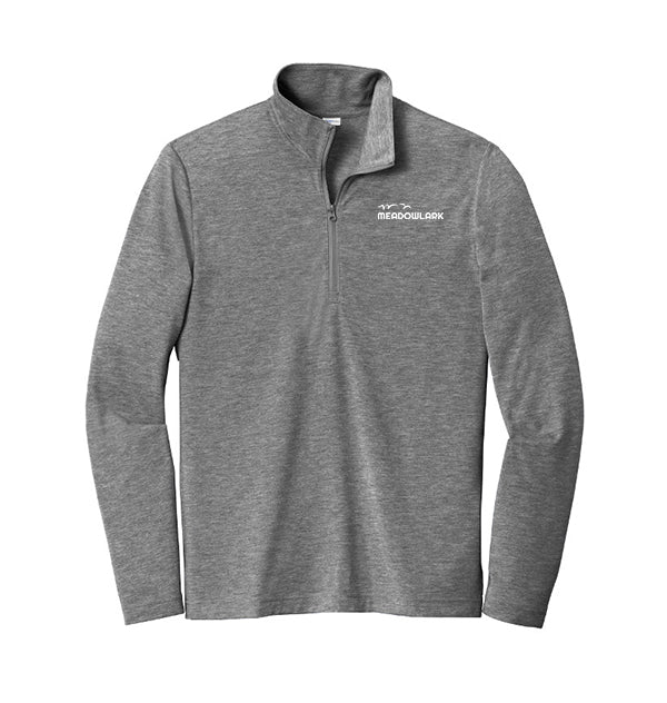 Sport-Tek ® PosiCharge ® Tri-Blend Wicking 1/4-Zip Pullover