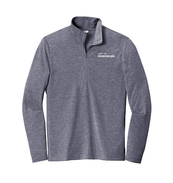Sport-Tek ® PosiCharge ® Tri-Blend Wicking 1/4-Zip Pullover