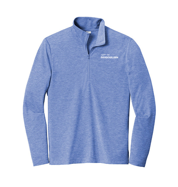 Sport-Tek ® PosiCharge ® Tri-Blend Wicking 1/4-Zip Pullover