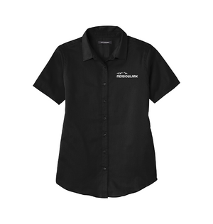Port Authority® Ladies Short Sleeve SuperPro ™ React ™ Twill Shirt