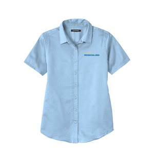Port Authority® Ladies Short Sleeve SuperPro ™ React ™ Twill Shirt